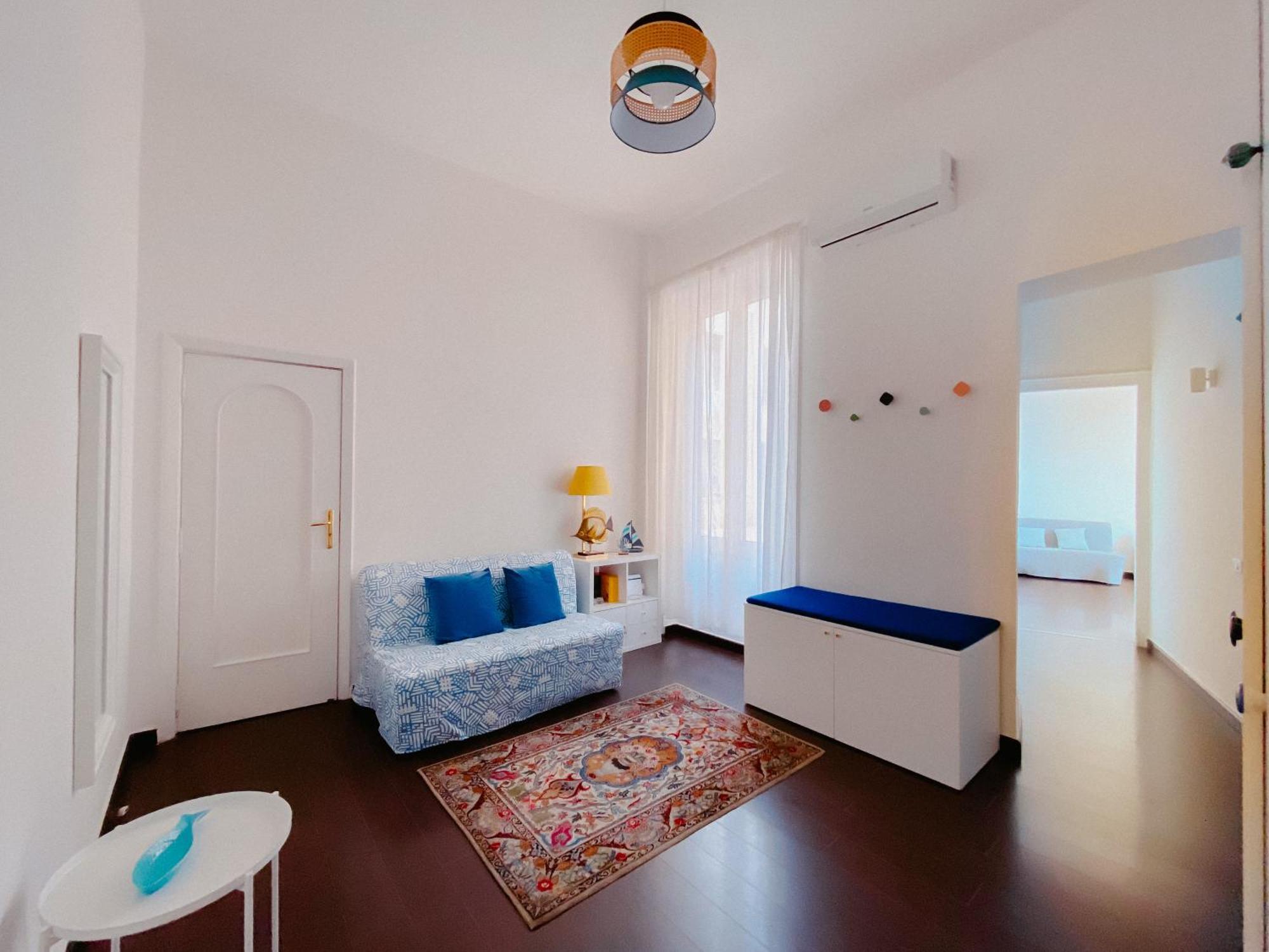 Blue Sea View Apartment Салерно Экстерьер фото